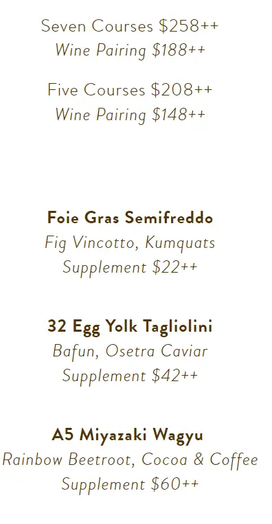 braci singapore menu